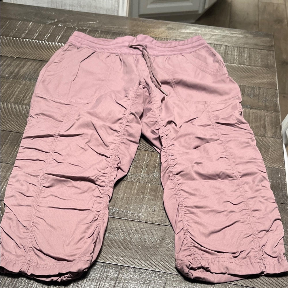 The North Face Pink Cropped Cargo Pants